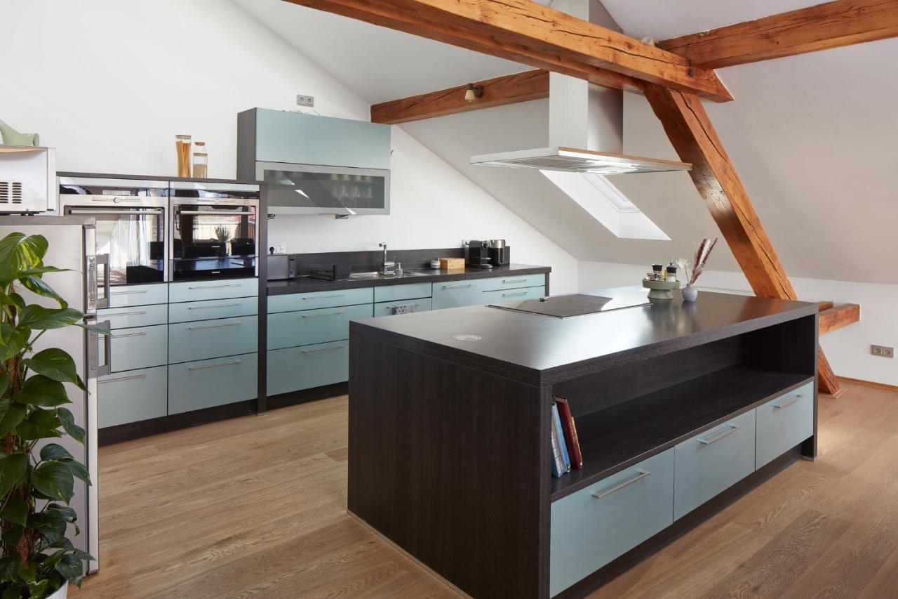 ⸨⸩ Sunset Penthouse: Messe - Siemens - Db - Man ⸨⸩ Διαμέρισμα Νυρεμβέργη Εξωτερικό φωτογραφία
