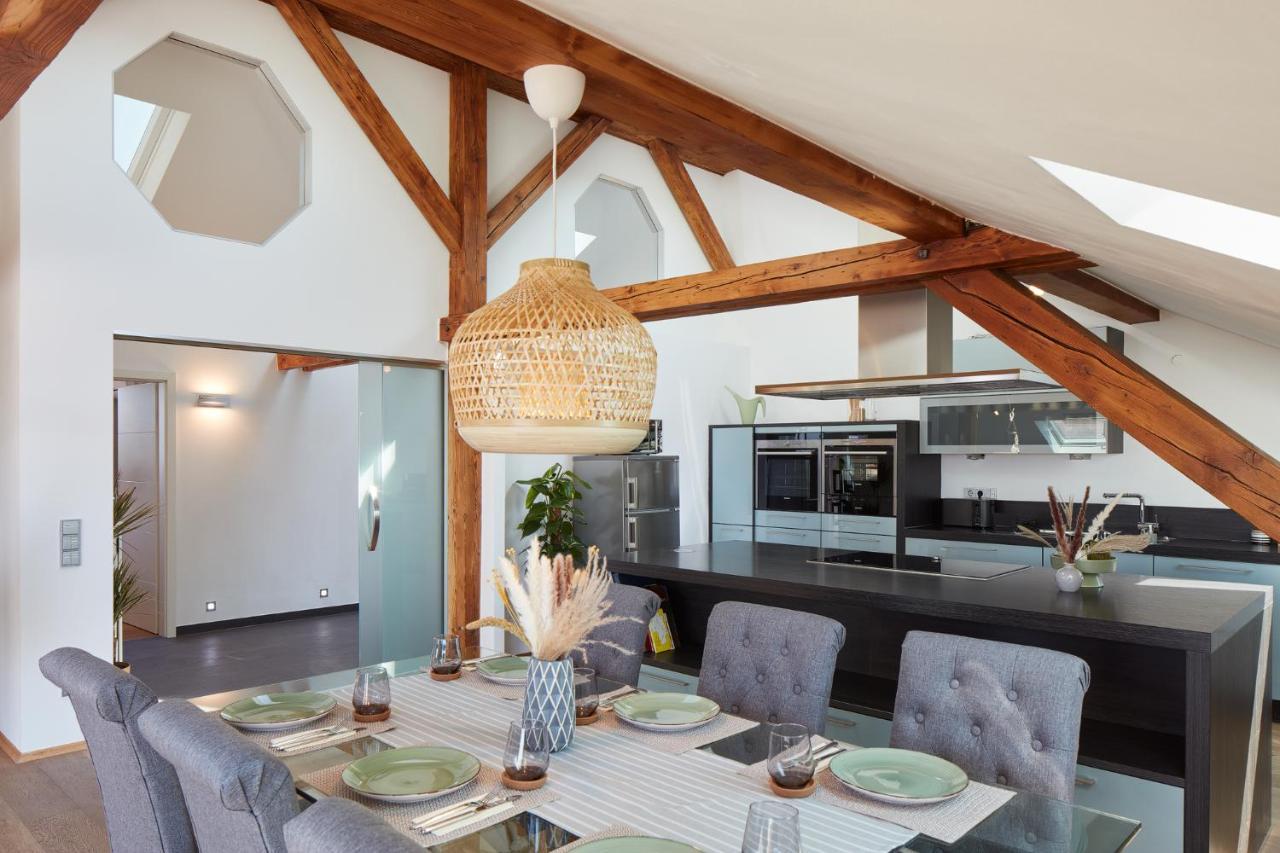 ⸨⸩ Sunset Penthouse: Messe - Siemens - Db - Man ⸨⸩ Διαμέρισμα Νυρεμβέργη Εξωτερικό φωτογραφία