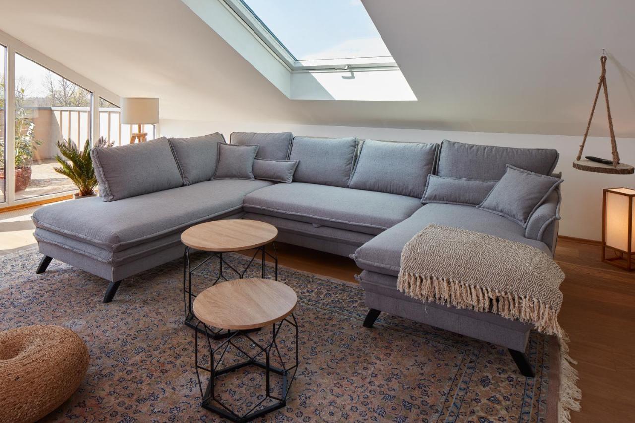 ⸨⸩ Sunset Penthouse: Messe - Siemens - Db - Man ⸨⸩ Διαμέρισμα Νυρεμβέργη Εξωτερικό φωτογραφία